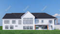 create a photorealistic architectural 3d rendering