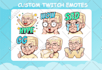 create custom twitch emotes, sub badges
