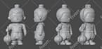 sculpt any 3d mascot logo model for 3d printing