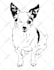 trace your photo into a coloring book page