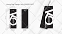 design clothing hang tag, neck tag and clothing labels
