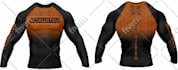 do custom rashguard design for MMA, bjj no gi