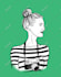 draw a fashion sketch