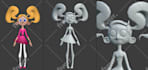 make custom 3d vr chat avatar for vtubing and game