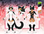design a detailed furry reference sheet for your fursona