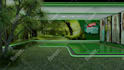 do a virtual studio background for your youtube channel