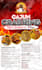 design an exceptional restaurant food menu flyer and brochure