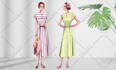 make digital fashion illustration or sketch