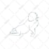 draw line art continuous simple modern 24 hour