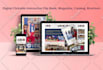 convert PDF into digital clickable flipbook, ebook, magazine