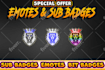 design twitch emotes, twitch badges, twitch sub badges
