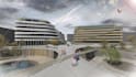 edit architecture rendering in photoshop