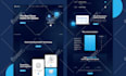 design conversion focused landing page website UI UX in figma
