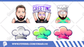 create custom twitch emotes, sub badges