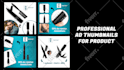 design facebook video ad thumbnail