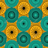 design modern or vintage ankara seamless textile pattern