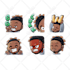 create custom emotes and stickers
