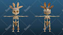 create stylized game ready 3d character for unity or unreal