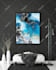 create unique canvas wall art designs with realistic mockups