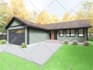 do 2d to 3d floor plan, interior design, 3d rendering