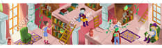 draw a flat or isometric illustration for your website, app