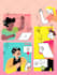 make flat vector line art illustration for website and apps