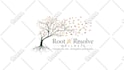 do creative minimalist brand logo design with copyright