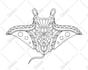 draw your pet and animal to mandala artstyle no ai