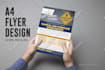do marketing flyer, event flyer, brochure, postcard design