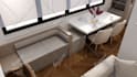 do 3d interior design and rendering for apartment, bedroom, kitchen, small space