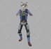model professional standard 3d low poly characters