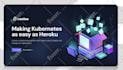 make flat vector illustration for landing page