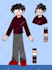 make a character turnaround for your anime, cartoon, comic, manga project