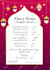 design a food menu, restaurant menu, or food flyer