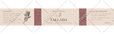 attractive modern product label or packaging design