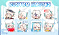 draw custom emote or badge