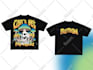 create clothing designs with y2k grunge and streetwear twist
