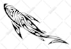 create a profesional tribal tattoo design