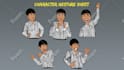 create 2d  animation , character animation for you