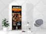 design roll up banner, retractable banner, pull up banner in 24 hours