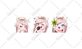 create cute chibi anime emotes for streamer, vtuber, and discord