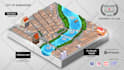 design 2d flat or 3d isometric map