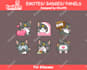 create for you chibi twitch emotes, sub badges