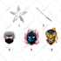 custom twitch emotes, discord emoji, sub badges, and animated for stream