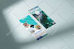 design roll up banner, door hanger, rack card, pull up, book cover, pop up, sign