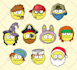 draw custom cute kawaii sticker designs, cartoon character or emoticons