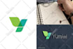 design a handcrafted 3d style logo with a premium finish