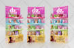 design creative 3d product display gondola and counter top