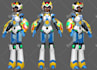 create detailed 3d character for animation and games