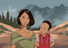 drawing disney character style for you